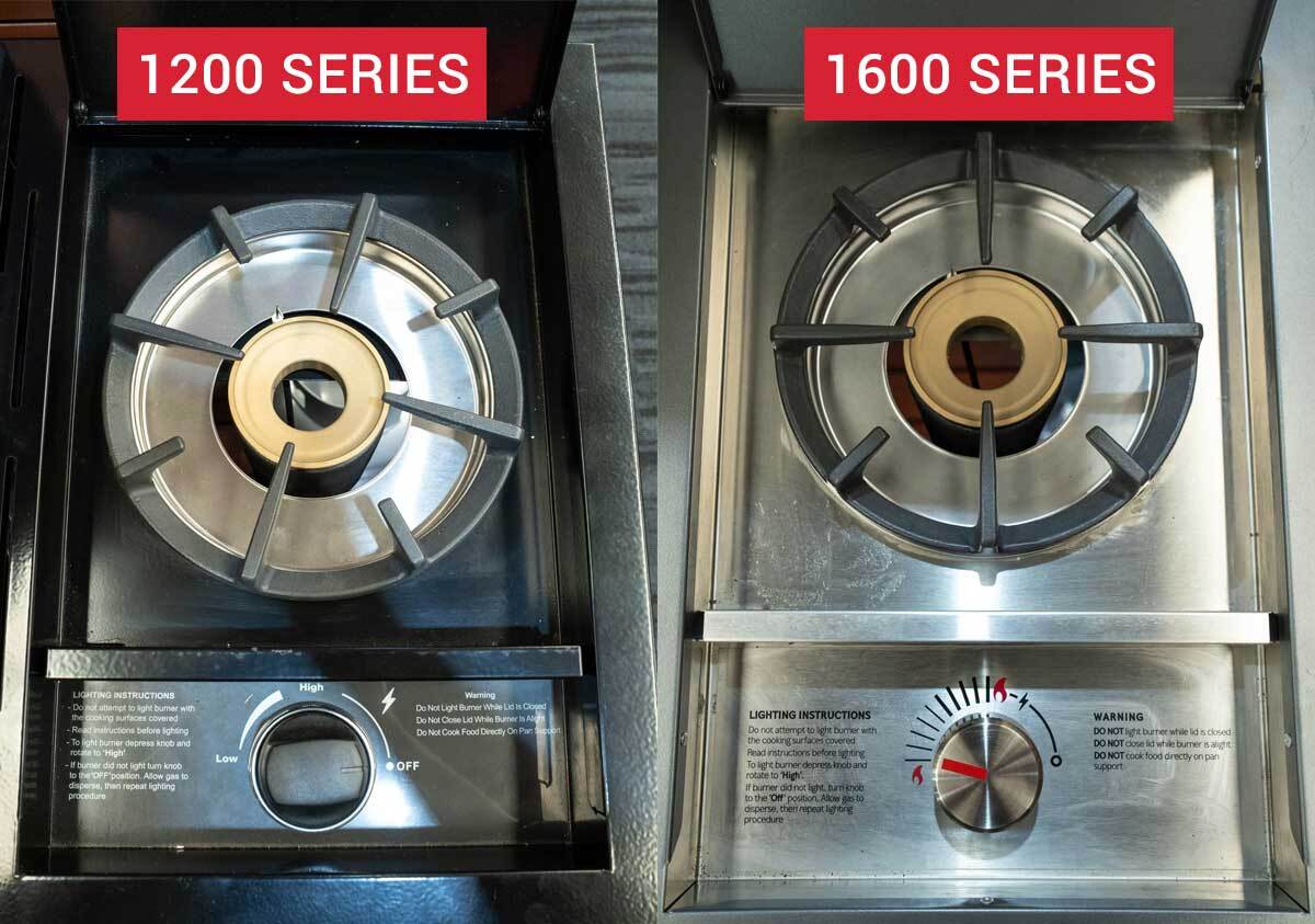Wok burner 1600 and 1200