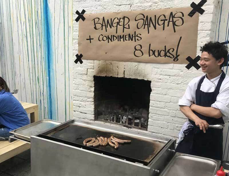 sausage sizzle 